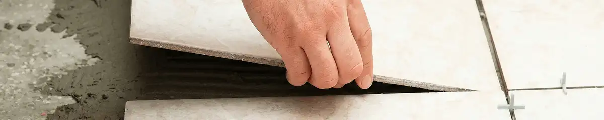 Professional installing ceramic tile floors in Hollywood, FL